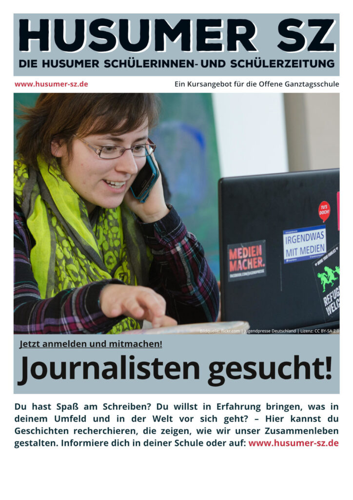 Cover der Husumer Schülerzeitung